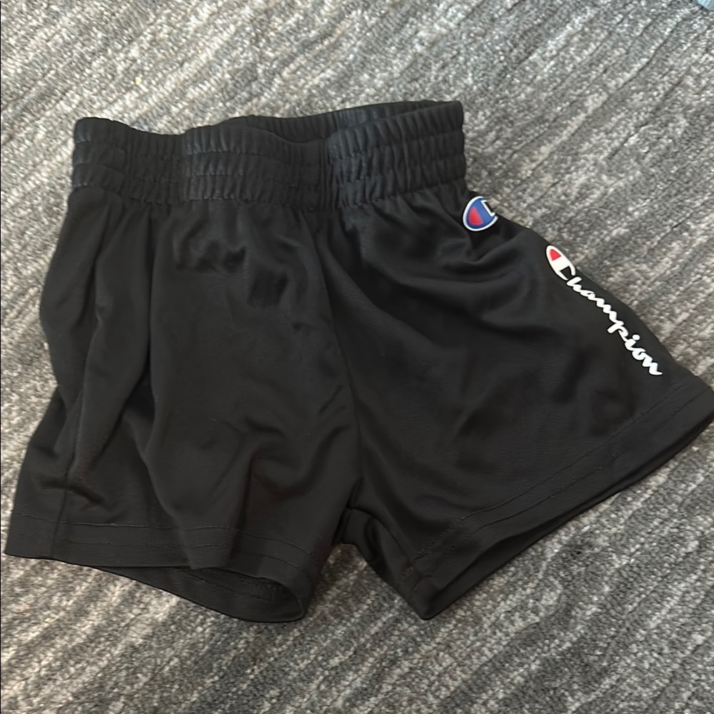 Champion Kids Gray Tee and Black Shorts Set - Picture 2 of 3